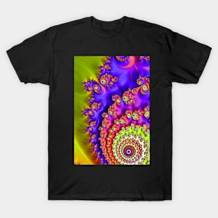 “Watercolor Fractal #2” T-Shirt